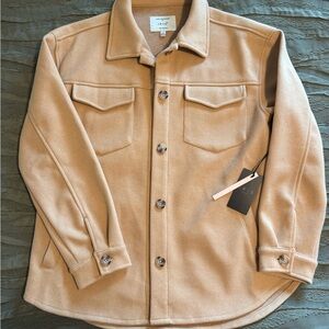 Iris Tan Shirt Jacket